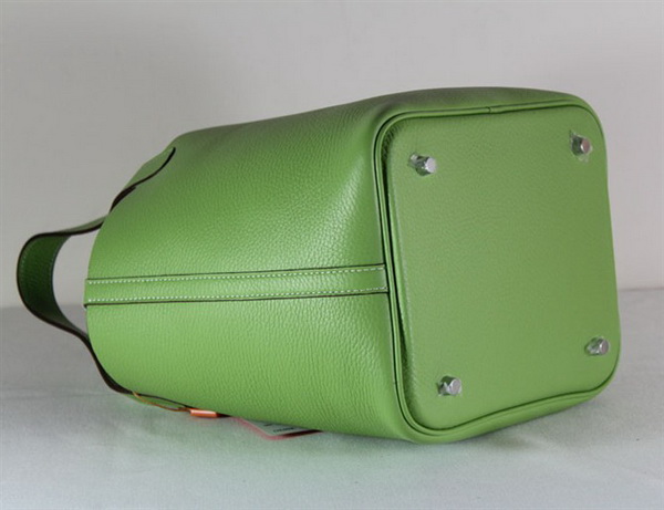 Fake & Replica Hermes Picotin Double Shoulder Bag Green 509060